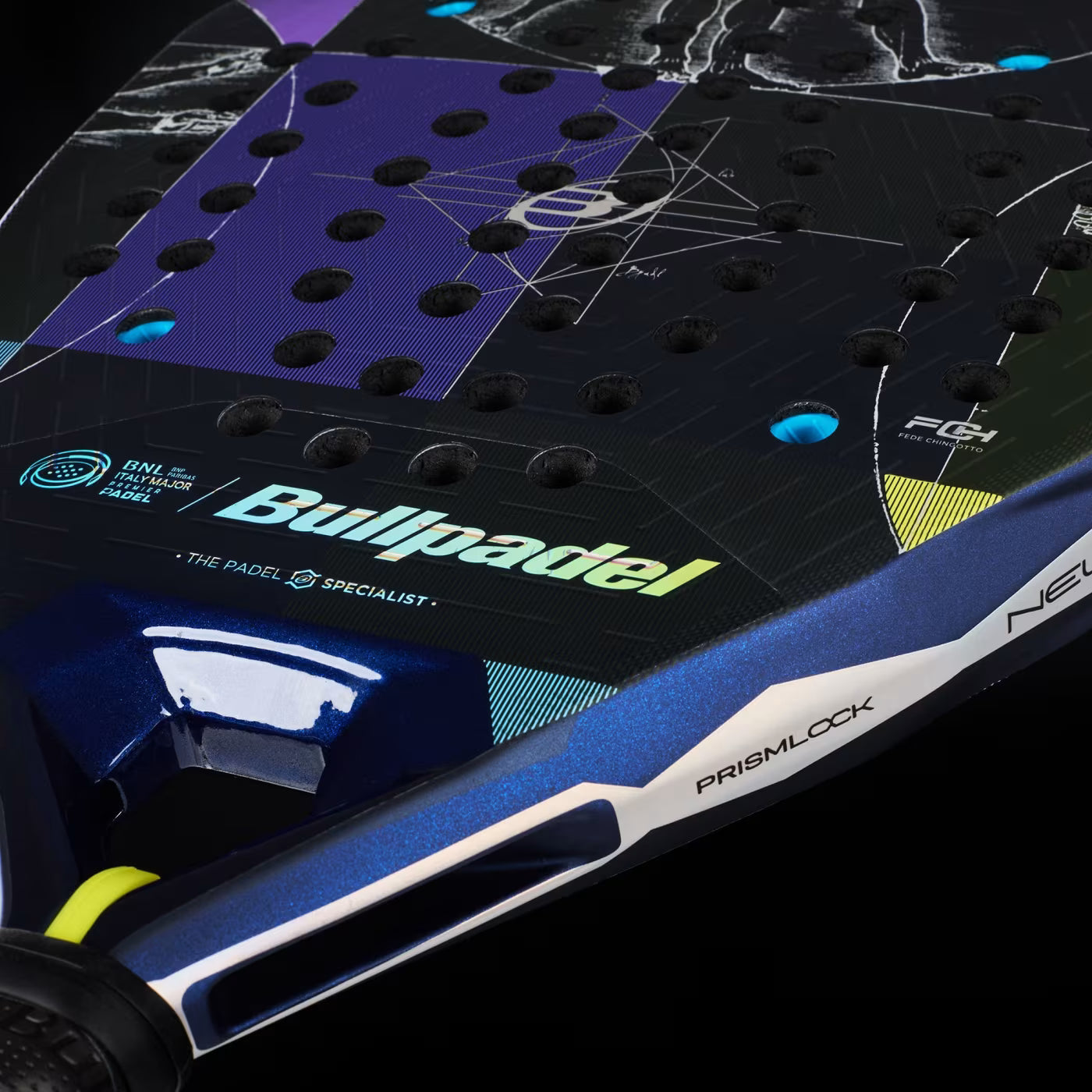 BULLPADEL NEURON 02 EDGE ROMA RACKET
